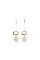 Boucles d'oreilles MurrinaMurano Venezia Femme Sunset Mirage in Acier Cristallo GM0309.11